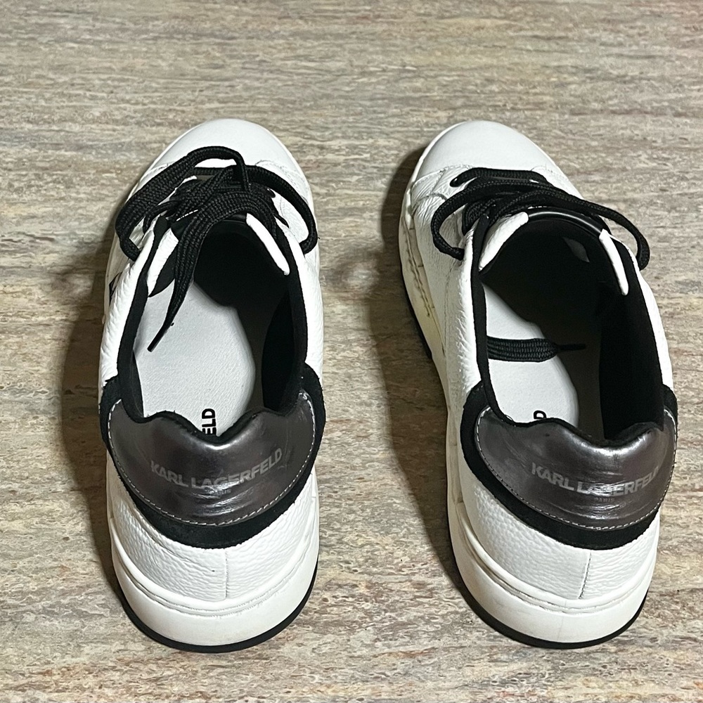 Karl Lagerfeld leather sneakers - Picture 4 of 16